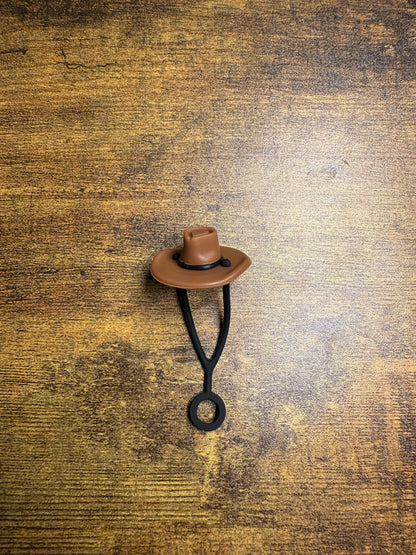Cowboy Hat Straw Topper