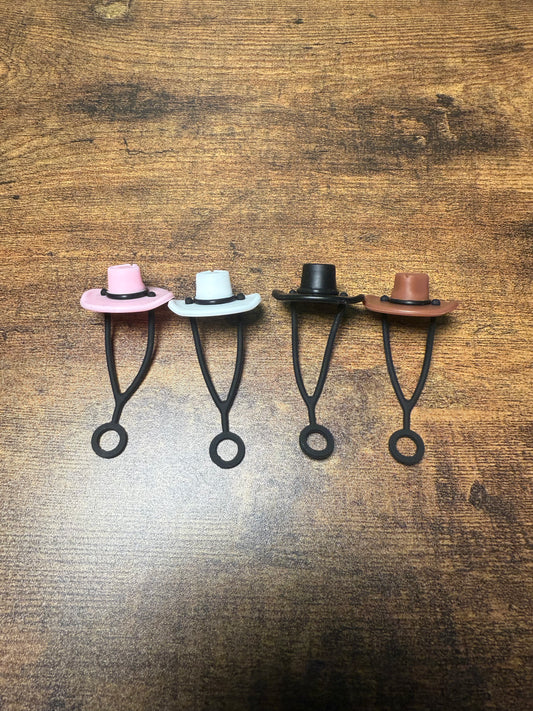 Cowboy Hat Straw Topper