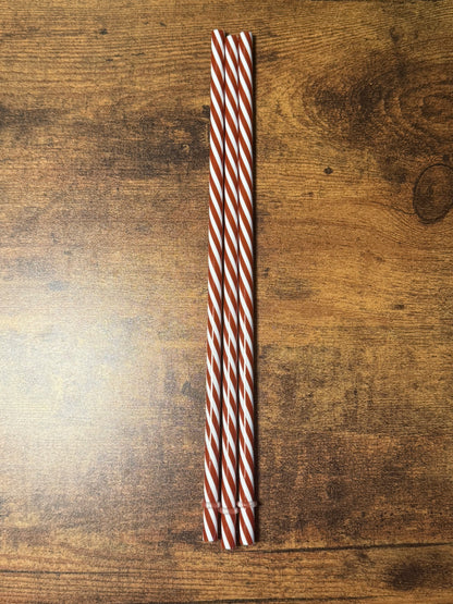 Candy Cane Straws