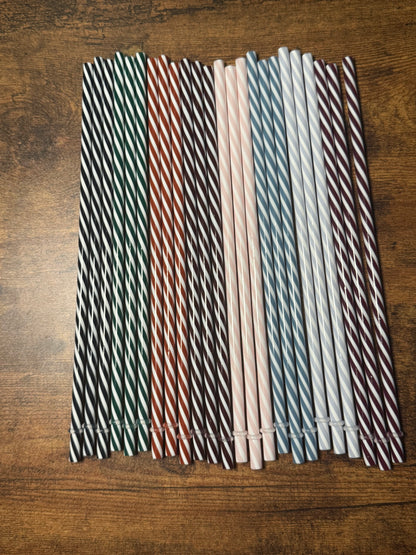 Candy Cane Straws