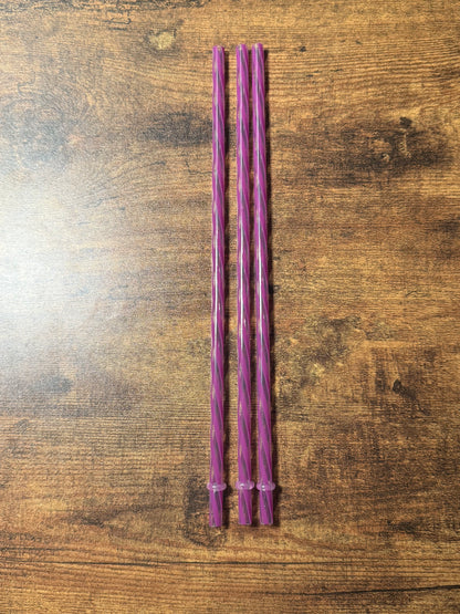 Rainbow Swirl Straws 40oz