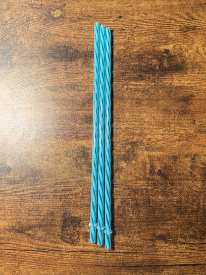 Rainbow Swirl Straws 40oz