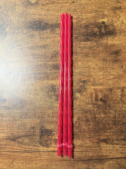 Rainbow Swirl Straws 40oz