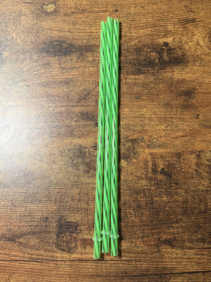 Rainbow Swirl Straws 40oz
