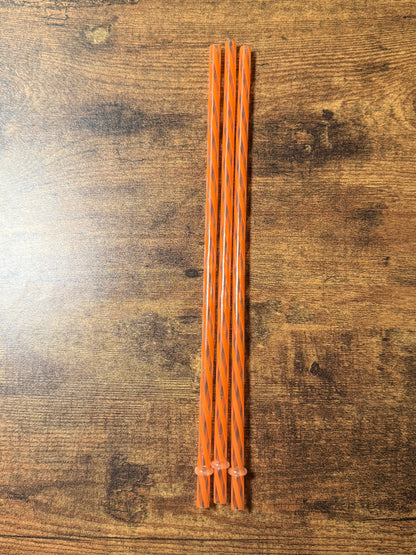 Rainbow Swirl Straws 40oz